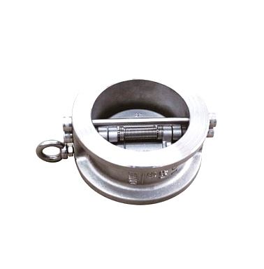 C22鑄鋼不銹鋼雙板對(duì)夾止回閥